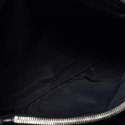 Pre Owned Dior Black Cannage Nylon Charming Lock Satchel