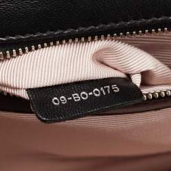 Pre Owned Dior Black Leather Large Diorama Flap Shoulder Bag