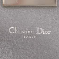 Pre Owned Dior Multicolor Cannage Quilted Leather Miss Dior Promenade Wallet On Chain