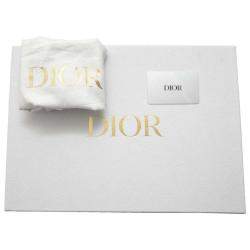 Pre Owned Dior Black Leather Saddle Mini Shoulder Bag 