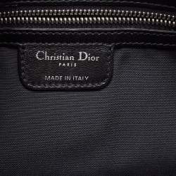 Pre Owned Dior Black Cannage Leather Lady Dior Tote