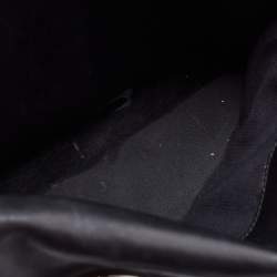 Pre Owned Dior Black Cannage Leather Lady Dior Tote