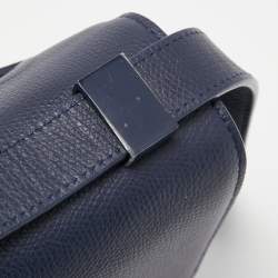 Dior Blue Leather 30 Montaigne Flap Shoulder Bag