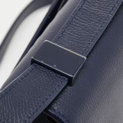 Dior Blue Leather 30 Montaigne Flap Shoulder Bag
