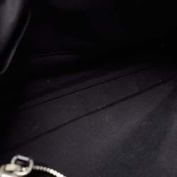Dior Black Cannage Patent Leather Lady Dior Shopper Tote