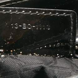 Pre Owned Dior Black Patent Leather Medium Lady Dior Tote