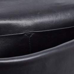 Pre Owned Dior Black Leather Be Dior Shoulder Bag