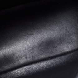 Pre Owned Dior Black Leather Be Dior Shoulder Bag