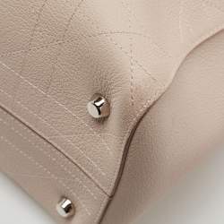 Pre Owned Dior Light Pink Cannage Leather UltraDior Tote