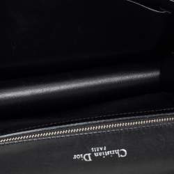 Pre Owned Dior Tri Color Leather and Sequins Medium Diorama Flap Shoulder Bag