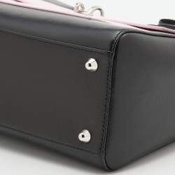 Dior Multicolor Leather Large Lady Dior Pocket Tote