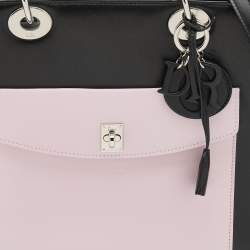 Dior Multicolor Leather Large Lady Dior Pocket Tote