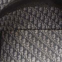 Pre Owned Dior Blue Oblique Canvas Large Book Tote