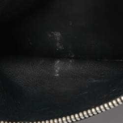 Pre Owned Dior Black Leather And Python Medium Diorissimo Shopper Tote