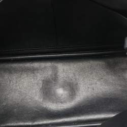 Pre Owned Dior Black Leather And Python Medium Diorissimo Shopper Tote