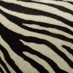 Pre Owned Dior Tricolor Zebra Print Calfhair and Patent Leather Malice Shoulder Bag