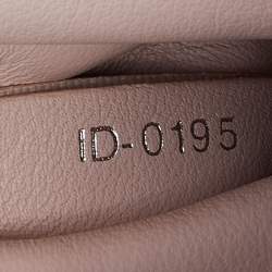 Pre Owned Dior Yellow Leather Mini Diorissimo Tote