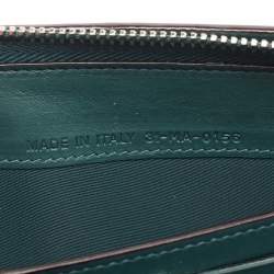 Pre Owned Dior Light Pink Leather Voyageur Continental Wallet