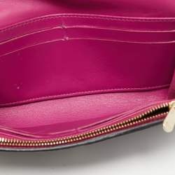 Pre Owned Dior Black Leather Diorissimo Continental Wallet