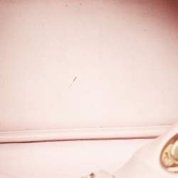 Dior Metallic Gold Leather Mini Diorissimo Tote