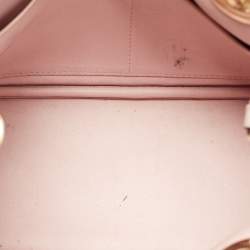 Dior Metallic Gold Leather Mini Diorissimo Tote