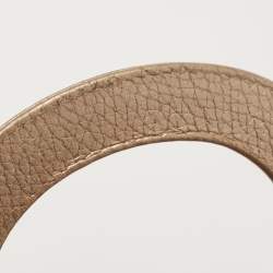 Dior Metallic Gold Leather Mini Diorissimo Tote