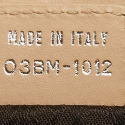 Pre Owned Dior Beige Suede and Leather Admit It Shoulder Bag