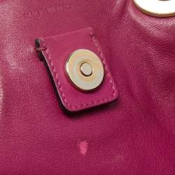 Pre Owned Dior Black Leather Large Diorissimo Shopper Tote