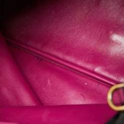 Pre Owned Dior Black Leather Large Diorissimo Shopper Tote