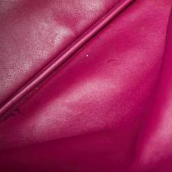 Pre Owned Dior Black Leather Large Diorissimo Shopper Tote