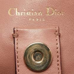 Pre Owned Dior Beige Leather Large Diorissimo Shopper Tote