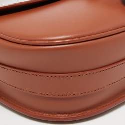 Pre Owned Dior Tan Leather Medium Bobby Shoulder Bag