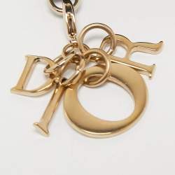 Pre Owned Dior Dark Grey Cannage Leather 5 Gusset Card Holder