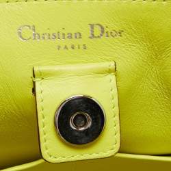 Pre Owned Dior Tri Color Leather Large Diorissimo Shopper Tote