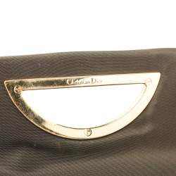 Pre Owned Dior Dark Brown Leather Malice Shoulder Bag