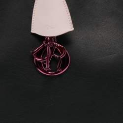 Pre Owned Dior Black Leather Large Dior Addict Shopper Tote