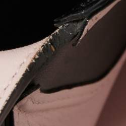 Pre Owned Dior Black Leather Large Dior Addict Shopper Tote