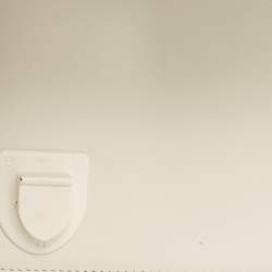 Pre Owned Dior Off White Leather Small Diorama Shoulder Bag
