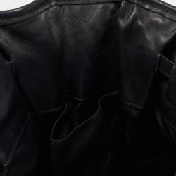 Pre Owned Dior Black Cannage Nylon and Leather Charming Hobo