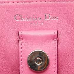 Pre Owned Dior Tricolor Leather Mini Diorissimo Bag
