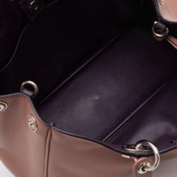 Dior Old Peach Leather Medium Diorissimo Tote