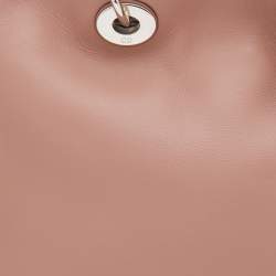 Dior Old Peach Leather Medium Diorissimo Tote