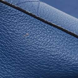 Pre Owned Dior Blue Cannage Leather Medium Ultradior Tote
