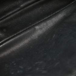 Dior Black Cannage Patent Leather Miss Dior Promenade Chain Clutch