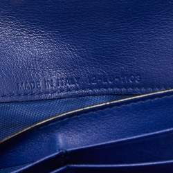 Pre Owned Dior Multicolor Python and Leather Diorissimo Rencontre Wallet