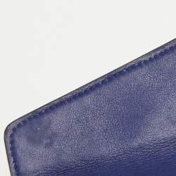 Pre Owned Dior Multicolor Python and Leather Diorissimo Rencontre Wallet