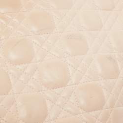 Dior Pink Cannage Leather Medium Lady Dior Tote