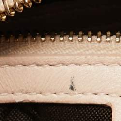 Dior Pink Cannage Leather Medium Lady Dior Tote