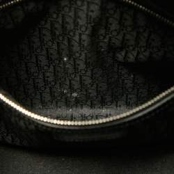 Pre Owned Dior Black Cannage Patent Leather Large Lady Dior Tote
