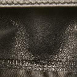 Pre Owned Dior Black Cannage Patent Leather Mini Lady Dior Wallet